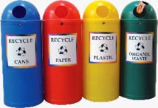 FRP Round Open Bin
